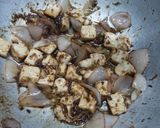 A picture of step 9 of Chinese Paneer.