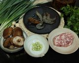 香菇鑲肉末（醃冬瓜料理）的食譜步驟1照片