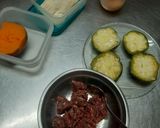 Foto del paso 1 de la receta: Zapallito relleno 100%proteico