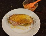 A picture of step 10 of Grilled Ham and Cheese Stuffed Eggplant.