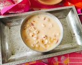 A picture of step 4 of Makhana kheer.