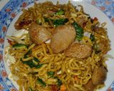 Foto langkah ke 7 dari resep Mie Telur (Goreng).
