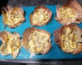 Foto del paso 5 de la receta: Saquitos de revuelto de gulas