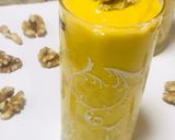 A picture of step 2 of Mango walnuts smoothie.
