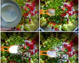 A picture of step 2 of Dry Bhel.