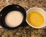 Hình bước làm 1 của món Xôi xéo nấu bằng Microwave