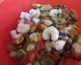 Foto del paso 3 de la receta: Ensalada de marisco y pasta