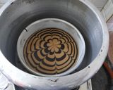 A picture of step 4 of Biscuit Marble cake/ Eggless Marble cake without oven.