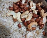 A picture of step 3 of Poha Chivda.