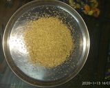 A picture of step 2 of White til ka laddu.
