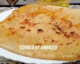 A picture of step 3 of Meethi Roti.