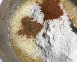 A picture of step 4 of Banana Beetroot Pancakes.