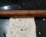A picture of step 2 of Bread Rasmalai.