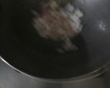 A picture of step 3 of Schezwan pasta.