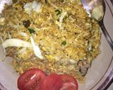 Foto langkah ke 5 dari resep 70. Nasi Goreng Ayam Kampung Pedas #DiulekAsyik #pekaninspirasi #cookpadcommunity.