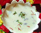 A picture of step 4 of Makhana Phirni.