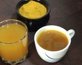 A picture of step 2 of Immunity booster Powder /instant kadha powder.
