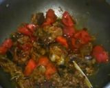 A picture of step 5 of Spicy Mutton.