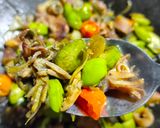 Foto langkah ke 2 dari resep Cumi petai asin.