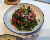 A picture of step 9 of Honey & soy duck salad.