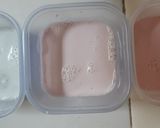 Foto langkah ke 2 dari resep Kue lapis beras bunga telang.