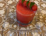 A picture of step 3 of Mint watermelon juice.