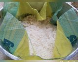 A picture of step 2 of DAMBUN SHINKAFA (3 flavors).