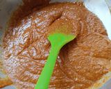A picture of step 5 of Besan Rava Burfi. (Diwali Special).