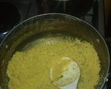A picture of step 3 of Fried cous cous.