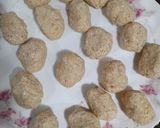 A picture of step 3 of Chena and Raw Banana Kofta curry.