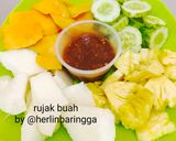 Foto langkah ke 3 dari resep Rujak buah.