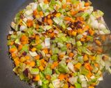 Une image de l'étape 2 de Lasagnes saumon légumes.