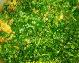 A picture of step 7 of My emergency jollof rice with pumpkin/ugu leaf.