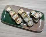 Hình bước làm 6 của món NORI MAKI - Cơm cuộn khoai sọ chiên giòn