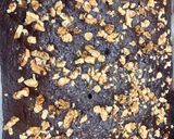 A picture of step 5 of Walnut Dark Chocolate Brownies (Eggless).