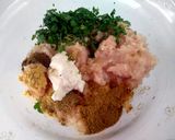 Foto del paso 2 de la receta: Hamburguesa de pollo especiado {un toque indio}