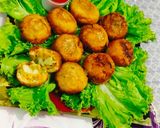 A picture of step 11 of Veg Chinese bread balls.