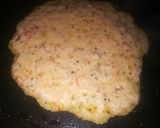 A picture of step 5 of Semolina Chilla Roll.