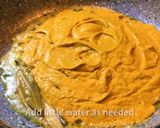 A picture of step 6 of Mushroom Tikka masala.