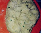 A picture of step 2 of Lauki Paratha.
