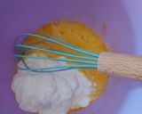 Pas rețetă Mini pancakes cu iaurt și afine 1 fotografie