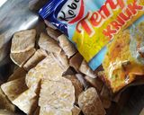 Foto langkah ke 1 dari resep Keripik Tempe Renyah 3 Bahan.