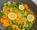 Une image de l'étape 3 de Ratatouille citronnée.