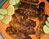 A picture of step 8 of Gilafi Kabab.