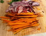 Une image de l'étape 1 de 🍝Lasagnes épinards viande 🥩 hachée 🌶️🥕🍅.