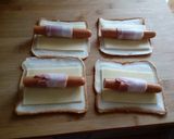 Foto del paso 1 de la receta Rollo de salchicha empanado