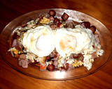 Foto del paso 4 de la receta: Papas pizza con huevo frito a mi manera