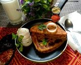 A picture of step 6 of Masala sandwich paratha.