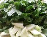 Hình bước làm 3 của món Canh cua rau đay
