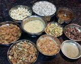 A picture of step 1 of Dry fruits laddoo.